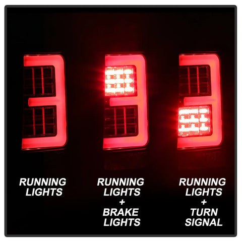 Spyder Auto 5085788 LED Tail Lights - Black