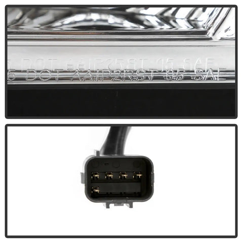Spyder Auto 5085832 LED Tail Lights - Chrome