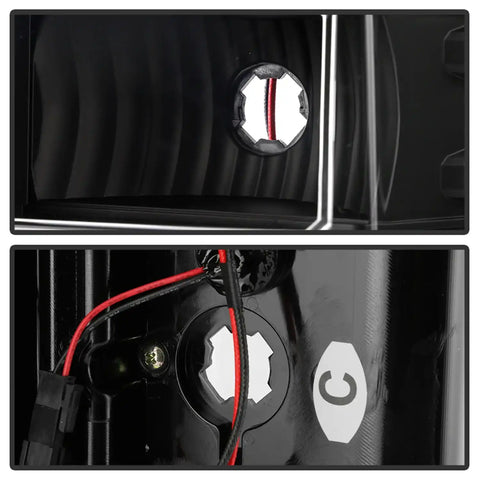 Spyder Auto 5085856 LED Tail Lights - All Black