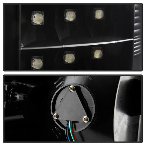 Spyder Auto 5085924 LED Tail Lights - All Black
