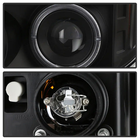 Spyder Auto 5086044 ( Signature ) Projector Headlights - All Black