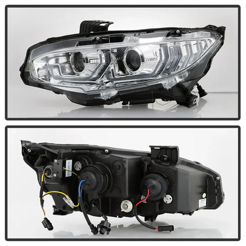 Spyder Auto 5086082 ( Signature ) Projector Headlight - Chrome
