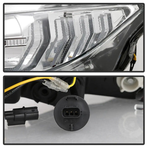 Spyder Auto 5086082 ( Signature ) Projector Headlight - Chrome