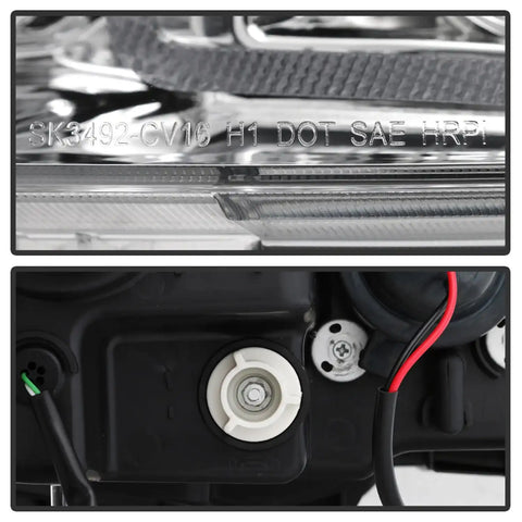 Spyder Auto 5086082 ( Signature ) Projector Headlight - Chrome
