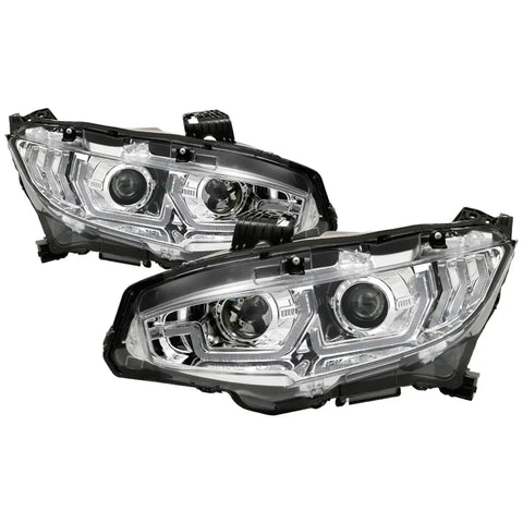 Spyder Auto 5086082 ( Signature ) Projector Headlight - Chrome