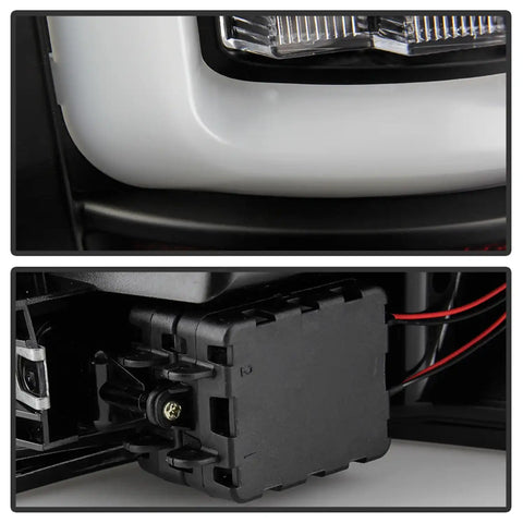 Spyder Auto 5086143 Light Bar LED Tail Lights - Black