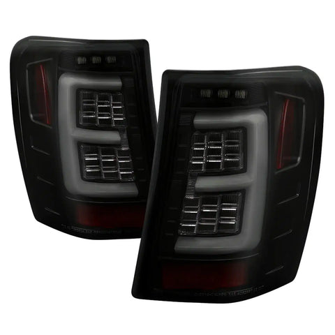 Spyder Auto 5086150 Light Bar LED Tail Lights - Black Smoke