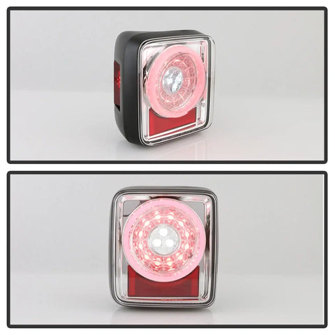 Spyder Auto 5086167 Full LED Tail Light - Chrome