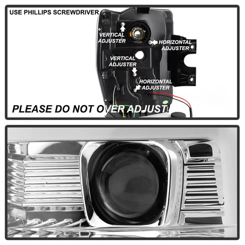 Spyder Auto 5086211 ( Signature ) Version 2 Projector Headlights - Chrome