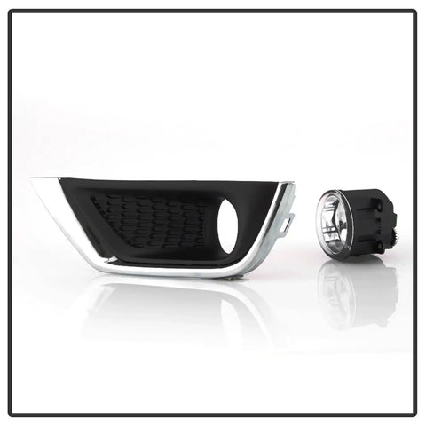 Spyder Auto 5086297 OEM Style Fog Light W/Universal Switch - Clear