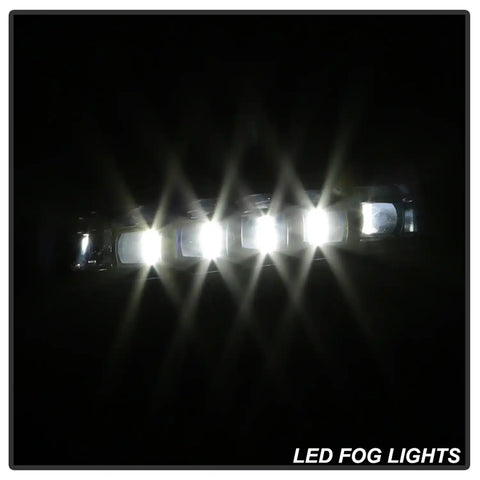 Spyder Auto 5086327 OEM Style LED Fog Lights W/OEM Fit Switch - Clear