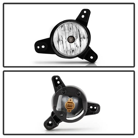 Spyder Auto 5086389 OEM Fog Lights W/Universal Switch - Clear