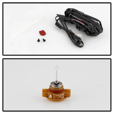 Spyder Auto 5086396 OEM Style Fog Lights W/Universal Switch- Clear -