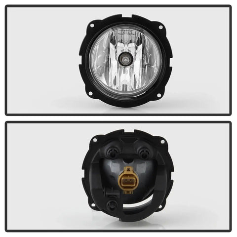 Spyder Auto 5086426 OEM Fog Lights W/Universal Switch - Clear