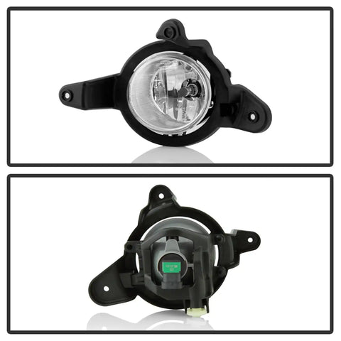 Spyder Auto 5086433 OEM Style Fog Lights W/OEM Fit Switch - Clear