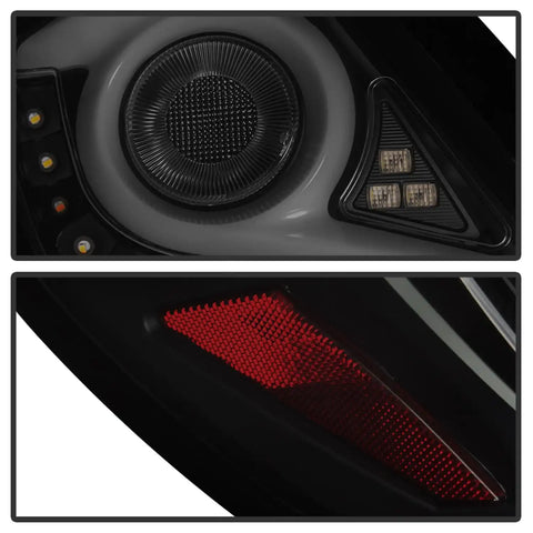 Spyder Auto 5086440 LED Tail Lights - Black Smoke