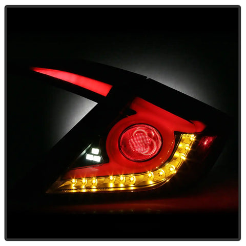 Spyder Auto 5086440 LED Tail Lights - Black Smoke