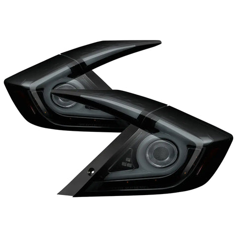 Spyder Auto 5086440 LED Tail Lights - Black Smoke