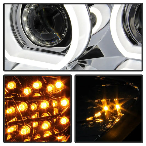 Spyder Auto 5086471 ( Signature ) Projector Headlights - Chrome