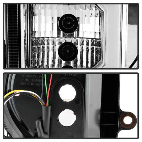 Spyder Auto 5086525 LED Tail Lights - Chrome
