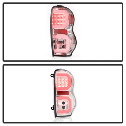 Spyder Auto 5086525 LED Tail Lights - Chrome