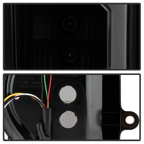 Spyder Auto 5086549 LED Tail Lights - Black Smoke