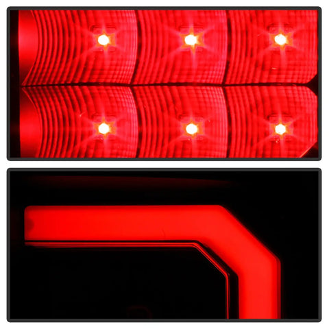 Spyder Auto 5086549 LED Tail Lights - Black Smoke