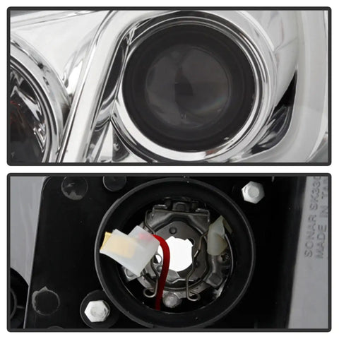 Spyder Auto 5086686 ( Signature ) Projector Headlights - Chrome