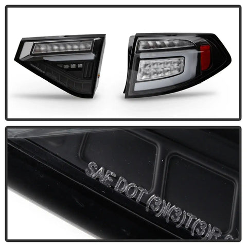 Spyder Auto 5086730 LED Tail Lights - Black