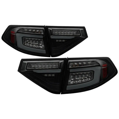 Spyder Auto 5086747 LED Tail Lights - Black Smoke