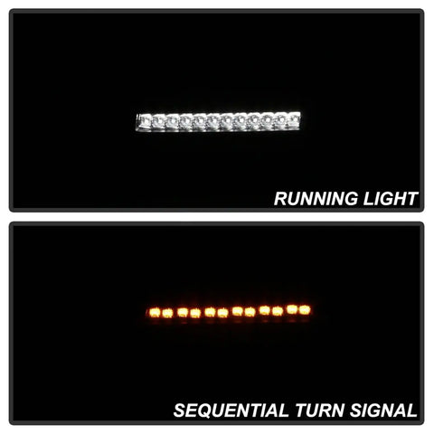 Spyder Auto 5086792 Full LED Front Bumper Lights - Chrome