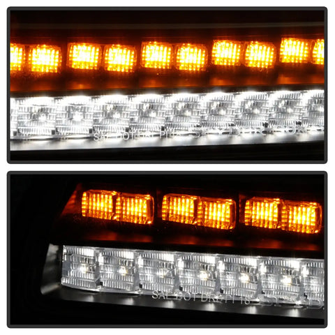 Spyder Auto 5086808 Full LED Front Bumper Lights - Black