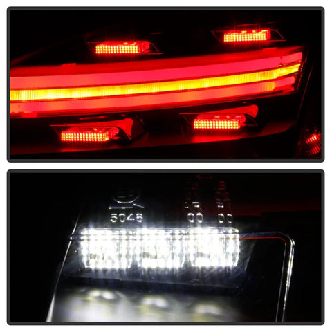 Spyder Auto 5086839 LED Tail Lights - Black