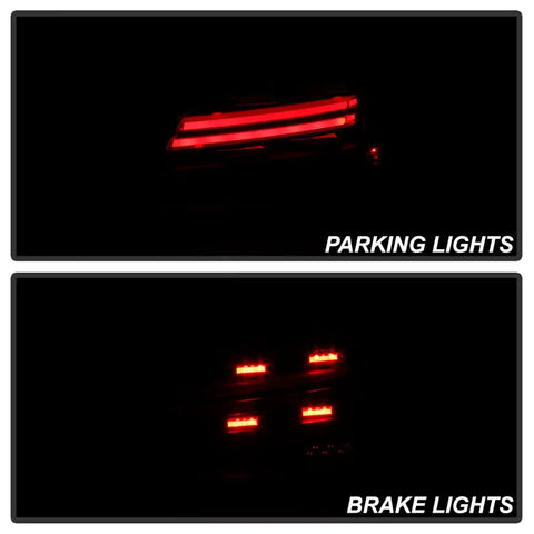 Spyder Auto 5086846 LED Tail Lights - Smoke
