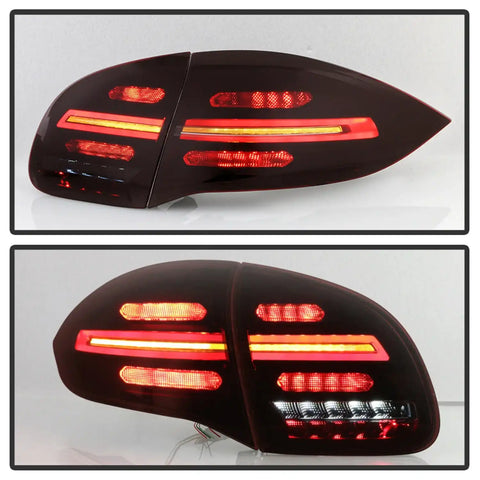 Spyder Auto 5086907 LED Tail Lights - Red Smoke