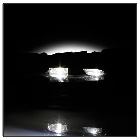 Spyder Auto 5086952 OEM Style Full LED Fog Lights W/Universal Switch- Clear -