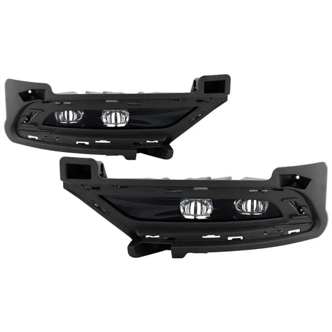 Spyder Auto 5086952 OEM Style Full LED Fog Lights W/Universal Switch- Clear -