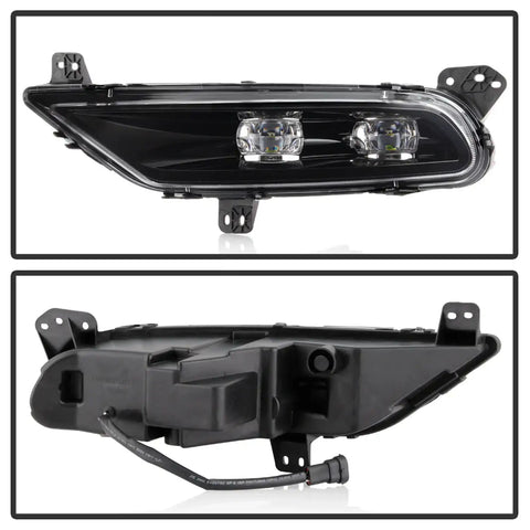 Spyder Auto 5086969 OEM Style Full LED Fog Lights - W/o Switch