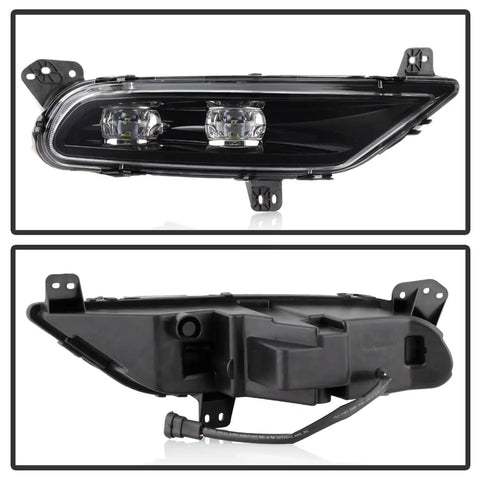 Spyder Auto 5086976 OEM Style Full LED Fog Lights - W/o Switch