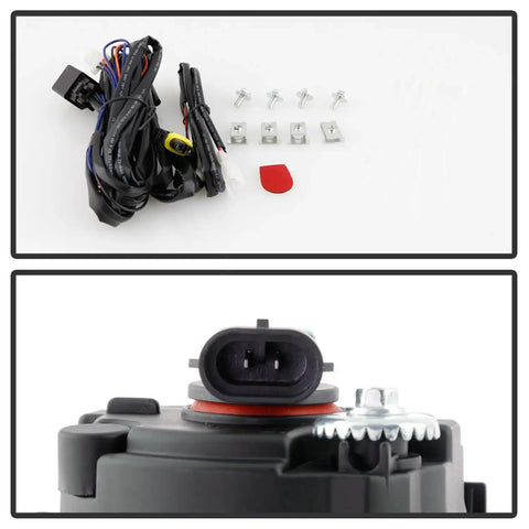 Spyder Auto 5086990 OEM Style Halogen Fog Lights W/Universal Switch - Clear
