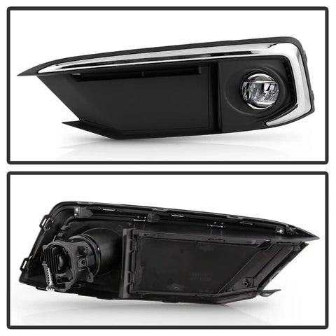 Spyder Auto 5087034 OEM LED Fog Light W/OEM Fit Switch - Clear