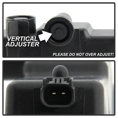 Spyder Auto 5087041 OEM Style LED Fog Lights W/OEM Fit Switch - Clear