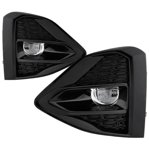 Spyder Auto 5087096 OEM Style Full LED Fog Lights W/OEM Fit Switch - Clear