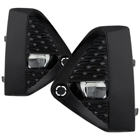 Spyder Auto 5087102 OEM Style LED Fog Light W/OEM Fit Switch- Clear -