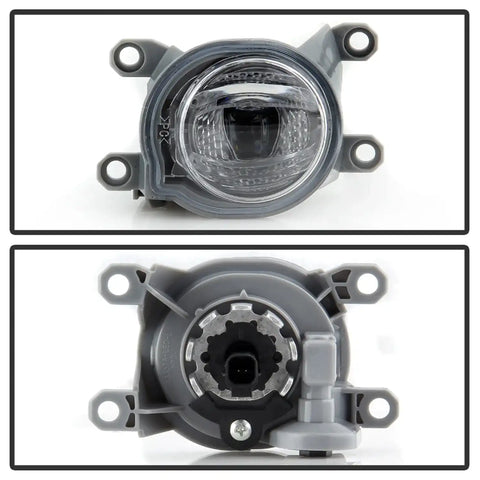 Spyder Auto 5087119 OEM Style LED Fog Lights W/OEM Fit Switch - Clear