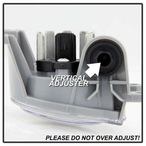 Spyder Auto 5087119 OEM Style LED Fog Lights W/OEM Fit Switch - Clear