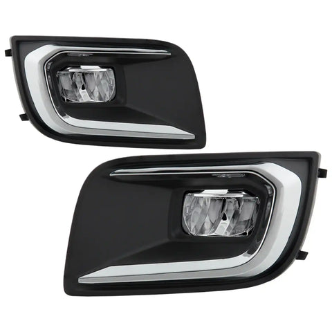 Spyder Auto 5087140 OEM Style LED Fog Lights W/OEM Fit Switch - Clear