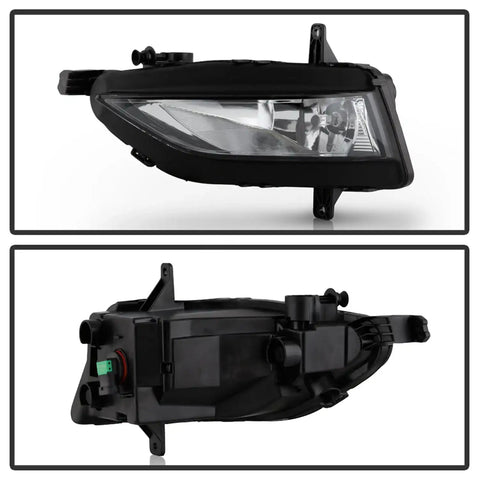 Spyder Auto 5087164 OEM Style Fog Lights W/Universal Switch - Clear