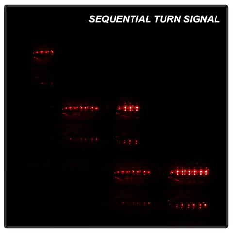 Spyder Auto 5087225 LED Tail Lights - Chrome