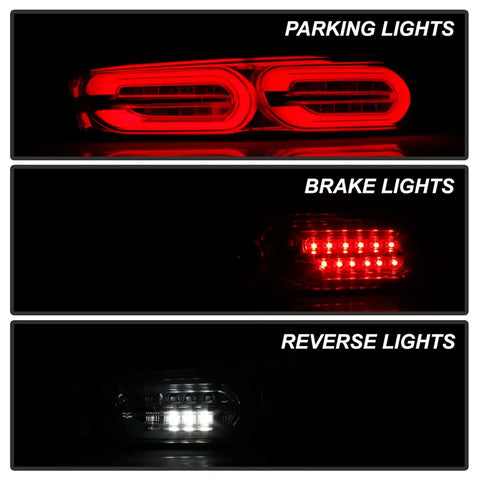 Spyder Auto 5087249 LED Tail Lights - Chrome